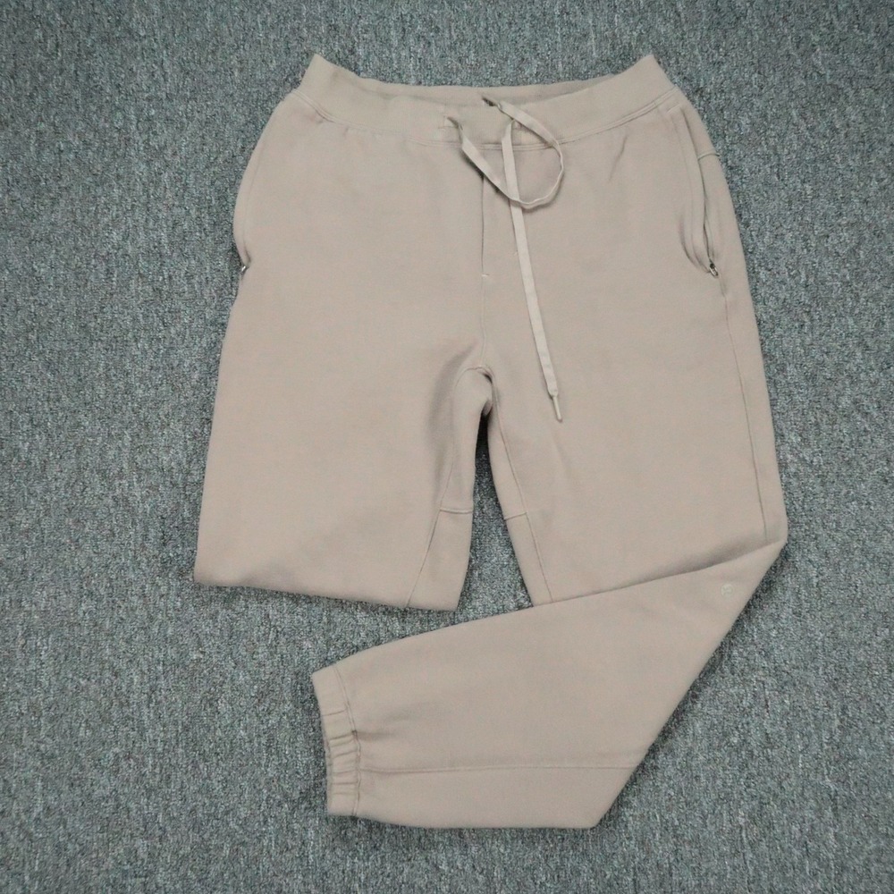 Lululemon Pants Mens Medium Beige Tan Steady State Classic Fit Jogger Athletic